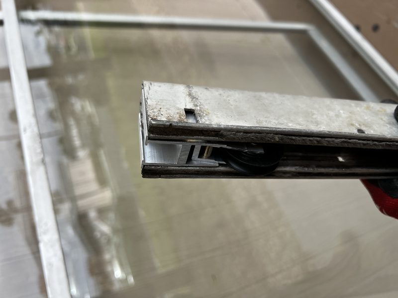 Sliding door lock and handle replacement, Sanford FL